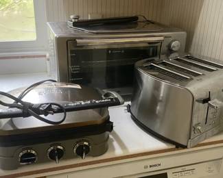 Power XL Air Fryer with Cuisinart Griddler Krups 4Slot Toaster and Pizza Spatula