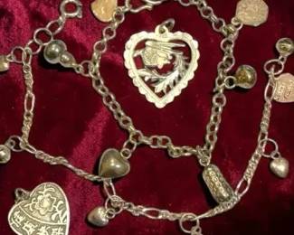 Silver Bracelets & Charms
