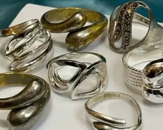 Rings: Sterling & Non-Sterling
