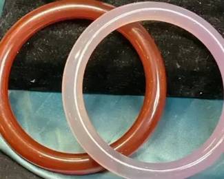 Tourmaline Bangles: Pink & Brown