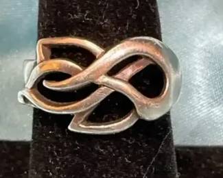 Sterling Knot Ring