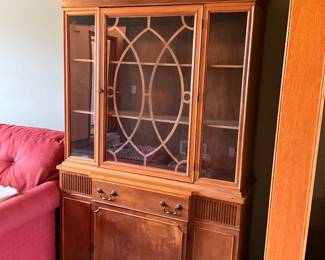 Vintage china cabinet