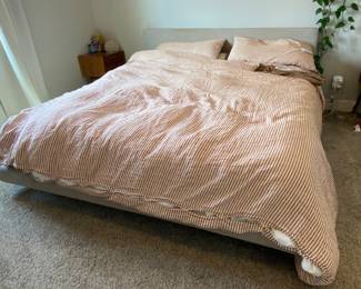 Article Brand - King size bed w/ Nectar mattress 
