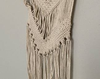 Macrame wall art
