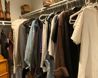 Men’s and Women’s clothing 
