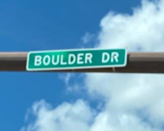 Take Grand avenue to Boulder Dr and go South
