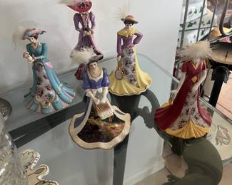 Bradford Exchange Porcelain Figures 