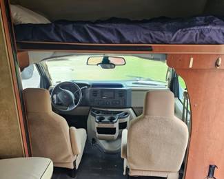 Front View of Camper