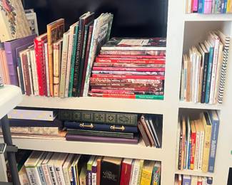 Wide selection of books including Christmas Cookbooks
