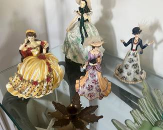 Bradford Exchange Porcelain Figures 