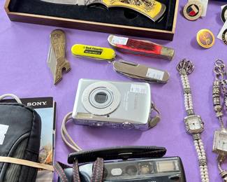 A few Cameras & Knifes