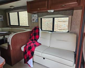Living Area of Camper
