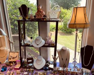 Necklaces, Costume Jewelry, Perfume, and More
