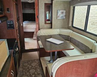 Living Room & Kitchen of Camper