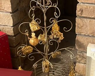 Danbury Mint Gold Ornaments