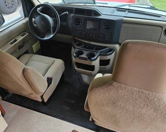 Front View of Camper