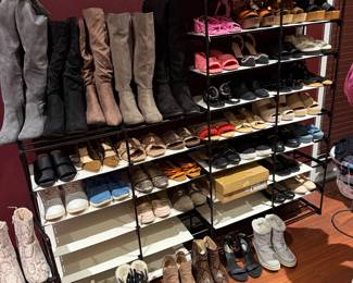 Some of the shoes. Mostly sizes 7, 7.5, 8