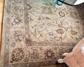 Area rug,  $125