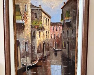 Venice painting, $58