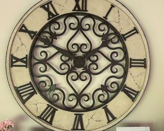 Large Wall Clock, $38