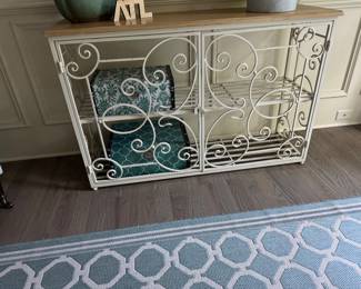 Elegant Metal Shelving