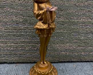 c1930s ART NOUVEAU PAUL PHILIPPE "PIERRETTE" STATUE