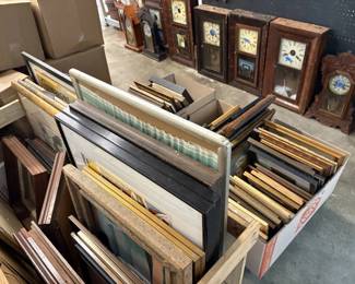 100s FRAMED PRINTS, ENGRAVINGS and OILS NOT PRICED...FAIR OFFER ACCEPTED