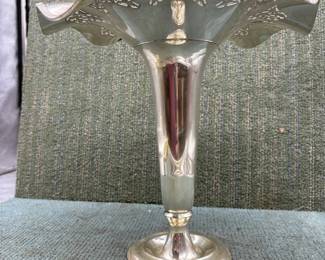 SILVERPLATE WEDDING CENTERPIECE VASE