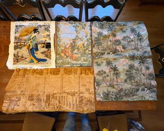 VINTAGE TAPESTRIES VARIOOUS SIZES
