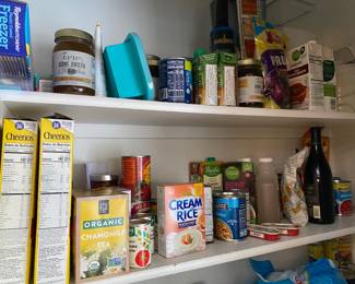 Dry and canned food 