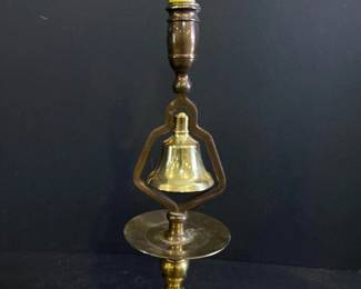 249 vintagebrassbellcandleholder