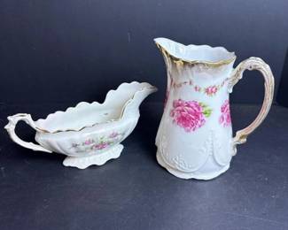 267 vintagesmithrosegermanyporcelainpit