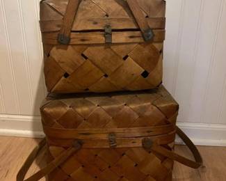 354 pairsplitwoodhingedswingclaspbaske