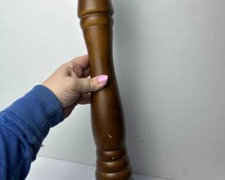 371 largepeugeot18woodenpeppermillgrin