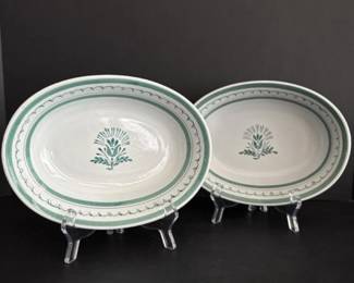 054 arabiafinlandgreenovalservingbowls