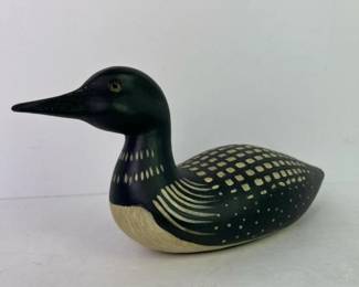 082 llbeancommonloonhandpaintedwoodd
