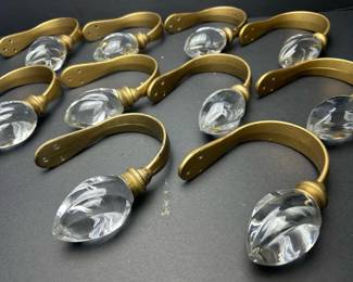 158 tendecorativebrasscoloredcurtaintie