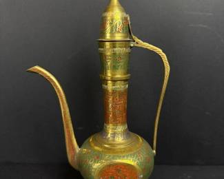 130 decorativebrassmiddleeasternewer