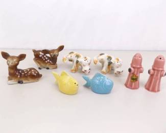 Lot of Vintage Salt and Pepper Shakers
