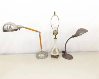 Vintage WORKING Desk etc. Lamps