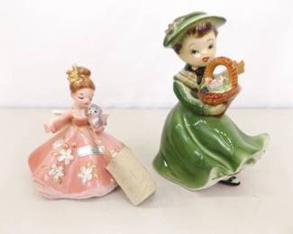 2 Vintage Josef etc. Lady Figures
