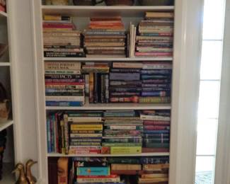 Books, Pottery, Baskets