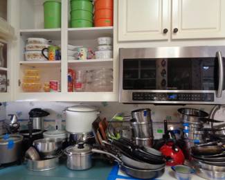 Cookware, Corning 'Spice of Life', Shadow Iris & Blue Cornflower