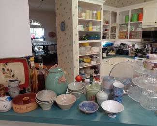 Assorted Ceramic & Glass