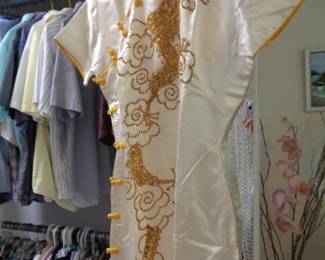 VIntage Ladies Oriental Style Dress