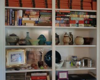 Books, Pottey, Vintage Stereo Unit