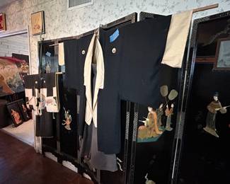 Formal Japanese Haori or Montsuki Designed to Wear Over Kimono 