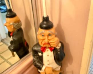 Mr. Stinky Toilet Paper Butler