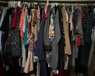Women's Clothing Small to Medium, Shoe Size 7