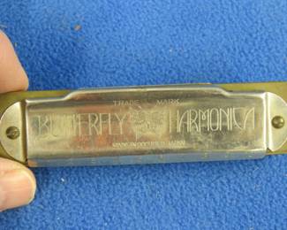 Lot 237. Yamaha (Nippon Gakki) Butterfly diatonic harmonica inn the key of C. Sounds great.